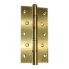 6" x 3" x 3mm Brass Ball Bearing Hinge